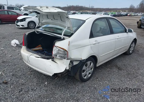 2009 Kia Spectra Ex from USA, damaged, VIN KNAFE222695597335